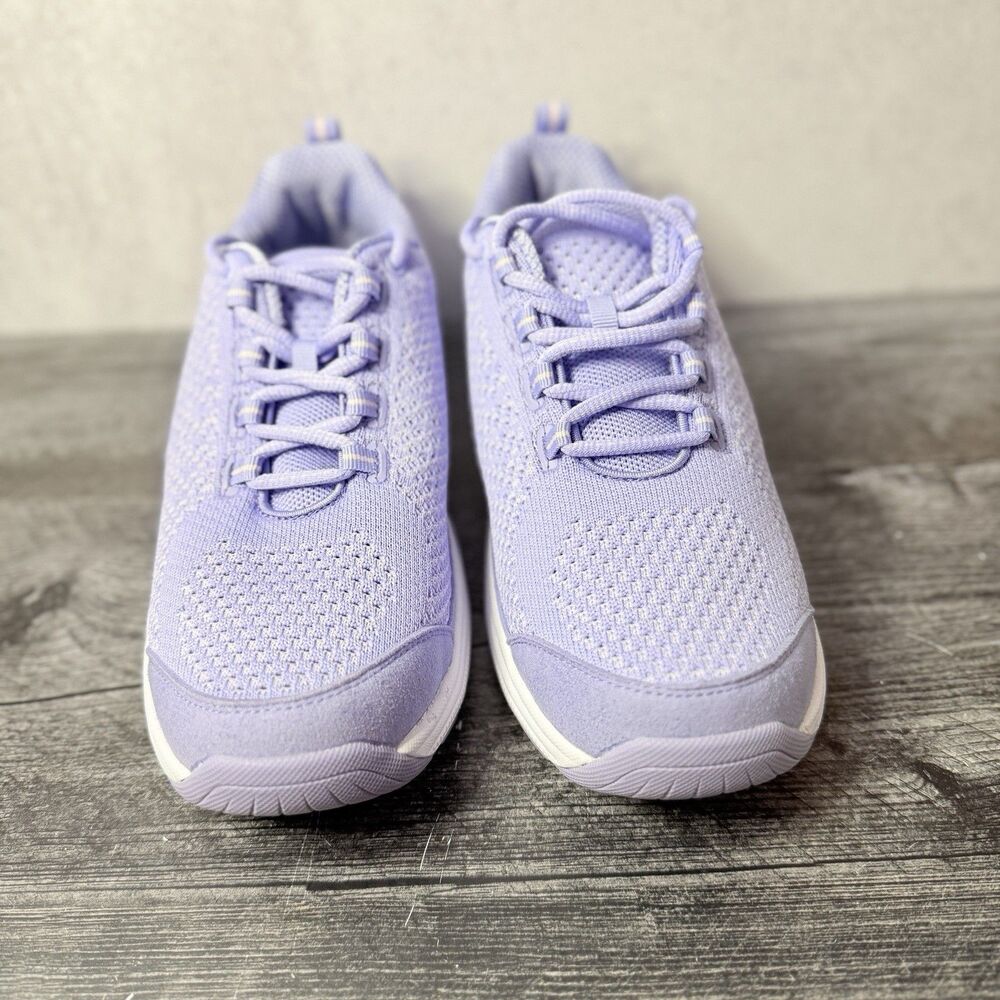 Orthofeet Coral Lavender Walking Shoes Women Size 8.5